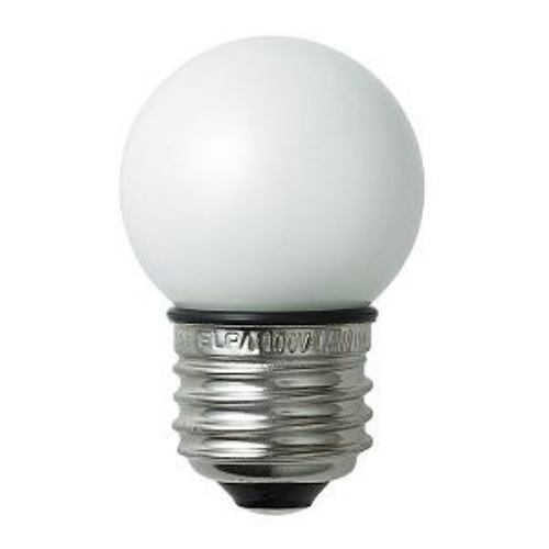ELPA LED電球 ミニボール球G40形 電球色 LDG1L-G-GWP251