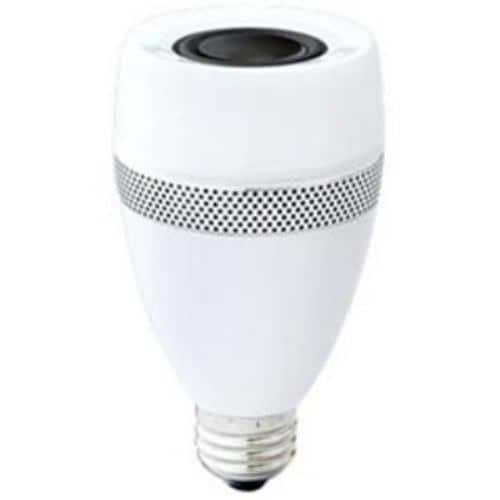 アイリスオーヤマ LDF11L-G-4S スピーカー機能付調光器非対応LED電球 「エコハイルクス」(全光束485lm／電球色相当・口金E26)