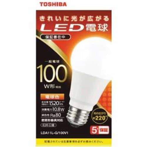 東芝 LDA11L-G／100V1 LED電球 全方向 電球色 100Ｗ形相当