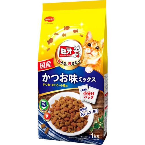 日本ペットフード ミオドライミックスかつお味 1kg