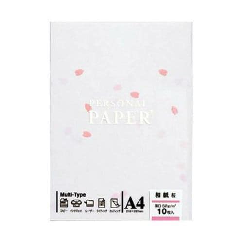 マルアイ　OA-MW3　OA用紙　和紙　桜