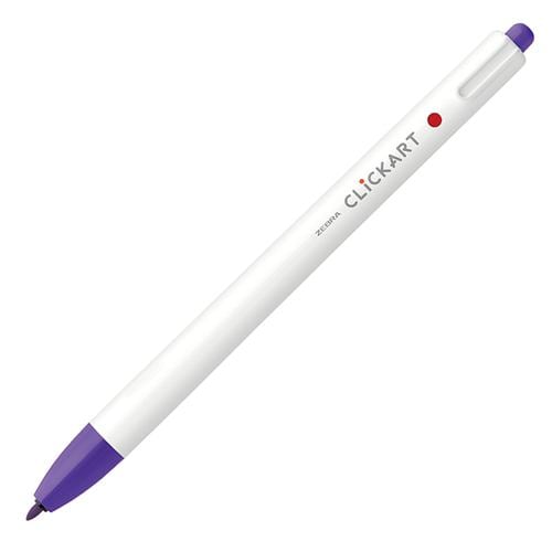 ゼブラ WYSS22-PU クリッカート 紫