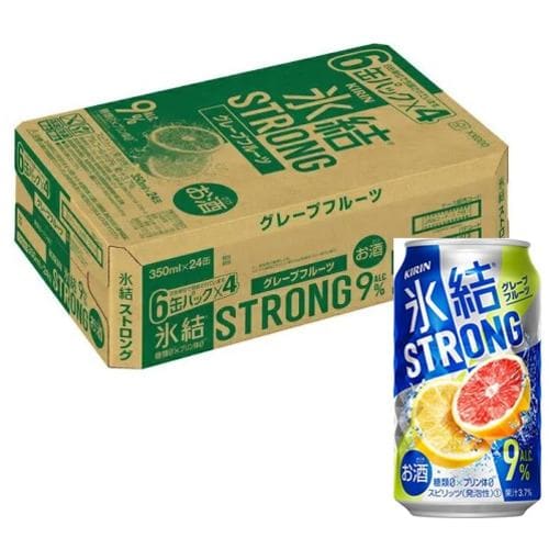 氷結ストロング 完熟グレープフルーツ 糖類ゼロ／キリン 350ml缶 350ML