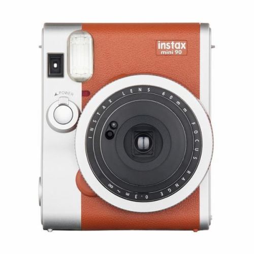 富士フイルム　INSTAXMINI90-BRN　インスタントカメラ　instax　mini　90　「チェキ」　ネオクラシック　ブラウン