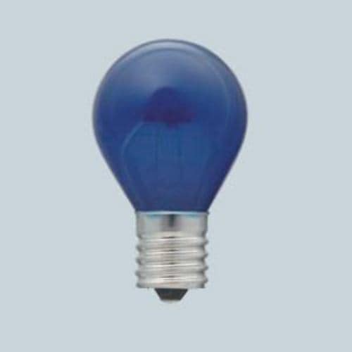 ELPA G-20H(BL) 白熱電球 S形ミニ球 E17口金 110V 25W形 35mm径 ブルー