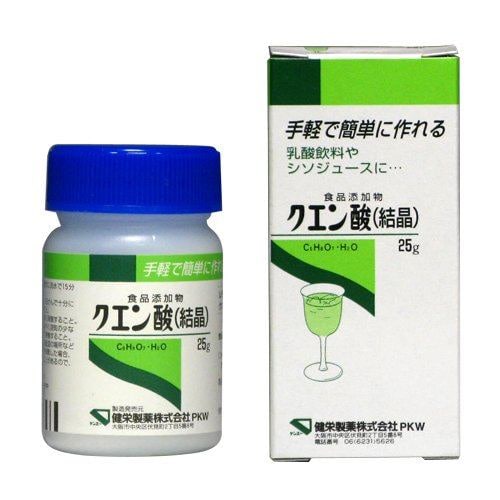 健栄製薬 ケンエー クエン酸 (25g) 【栄養補助】
