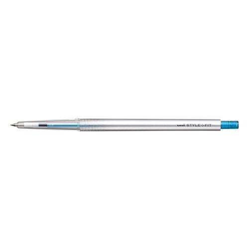 三菱鉛筆 UMN-139-05 スタイルフィット ゲルインクボールペン ノック式（リフィル入） 0.5mm スカイブルー