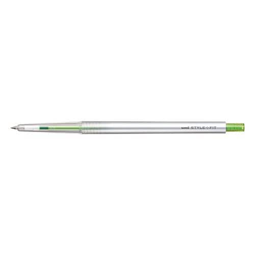 三菱鉛筆 UMN-139-05 スタイルフィット ゲルインクボールペン ノック式（リフィル入） 0.5mm ライムグリーン