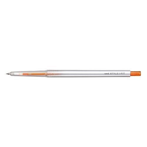 三菱鉛筆 UMN-139-05 スタイルフィット ゲルインクボールペン ノック式（リフィル入） 0.5mm オレンジ