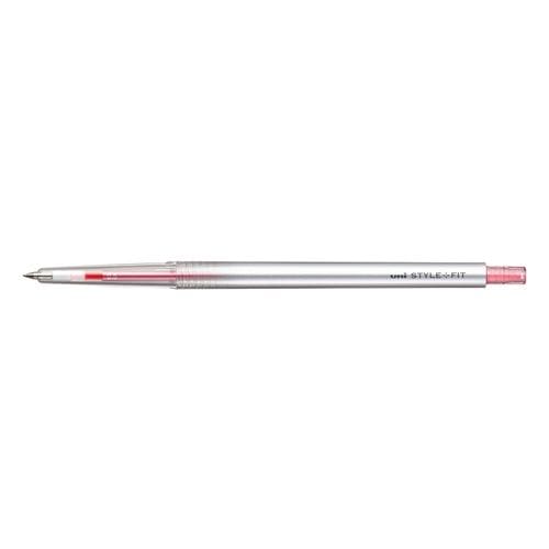 三菱鉛筆 UMN-139-05 スタイルフィット ゲルインクボールペン ノック式（リフィル入） 0.5mm ローズピンク
