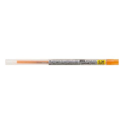 三菱鉛筆 UMR10938.4 リフィルゲル０．３８ ＯＲ スタイルフィット  オレンジ