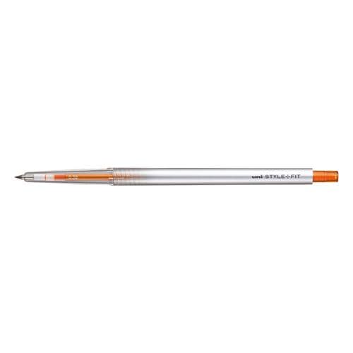 三菱鉛筆 UMN-139-38 スタイルフィット ゲルインクボールペン ノック式（リフィル入） 0.38mm オレンジ