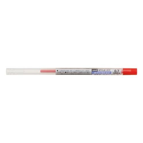 三菱鉛筆 SXR-89-07 スタイルフィット ジェットストリーム リフィル 0.7mm レッド ボールペン 替芯
