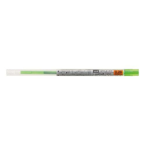 三菱鉛筆 UMR10928.5 リフィルゲル0．28 LGR スタイルフィット ライムグリーン