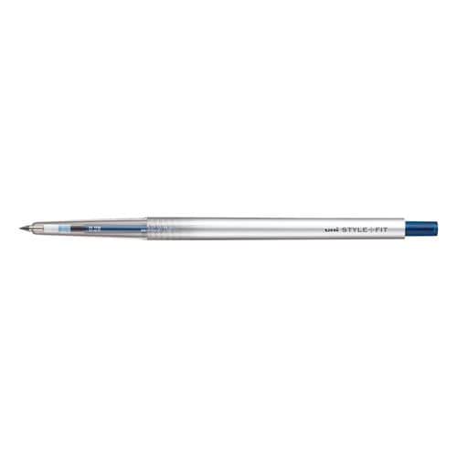 三菱鉛筆 スタイルフィット ゲルインクボールペン ノック式（リフィル入） 0.28mm ブルーブラック