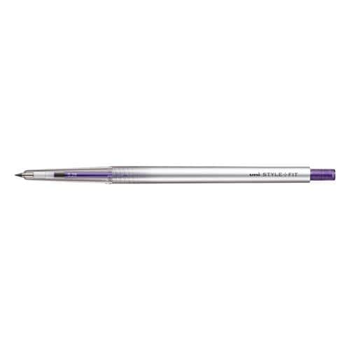 三菱鉛筆 UMN-139-28 スタイルフィット ゲルインクボールペン ノック式（リフィル入） 0.28mm バイオレット