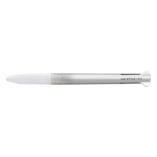 三菱鉛筆 UE3H159.26 3色ホルダー ＳＶ スタイルフィット シルバー