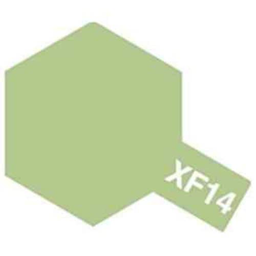 タミヤ タミヤカラー アクリルミニ XF－14 明灰緑色