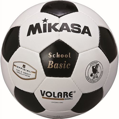 ミカサ SVC502SBC サッカーボール5号球 検定球 ホワイト×ブラック