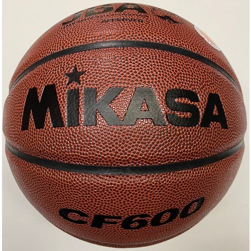 ミカサ CF600 バスケットボール6号 検定球 ブラウン