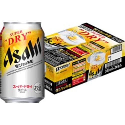 アサヒビール ドライ 生ジョッキ缶 340ml×24本 | ヤマダウェブコム