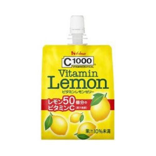 ハウスウェルネスフーズ C1000 ビタミンレモンゼリー （180ｇ）【栄養補助】
