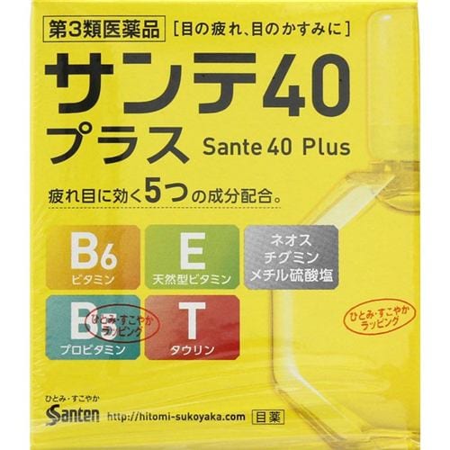 【第3類医薬品】 参天製薬 サンテ40プラス (12mL)