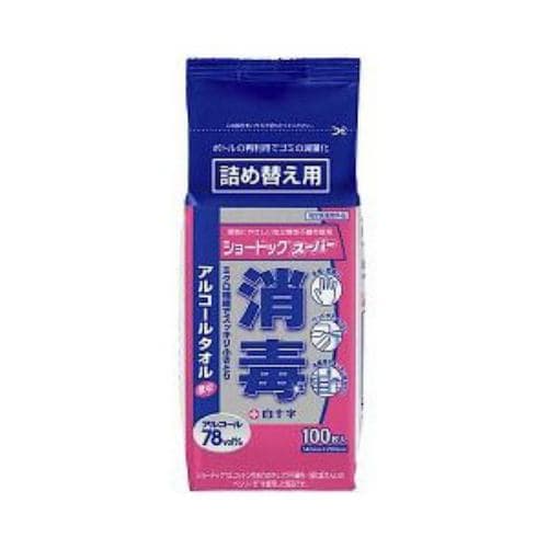 白十字 ショードック スーパー 詰替 (100枚入) 【医薬部外品】