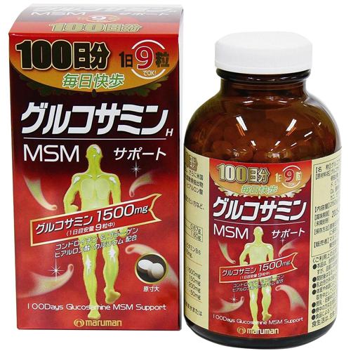 マルマン（maruman） グルコサミン＆MSMサポート (900粒) 【健康補助食品】