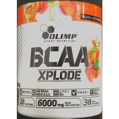 手組  オリンプBCAAXplodeアイスティピーチ  280G