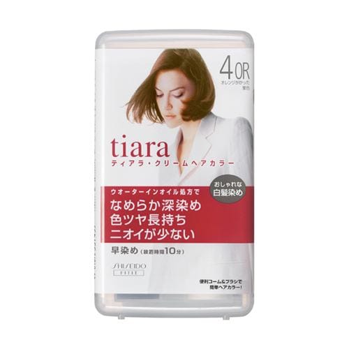 資生堂（SHISEIDO） ティアラ クリームヘアカラー 4OR オレンジがかった栗色