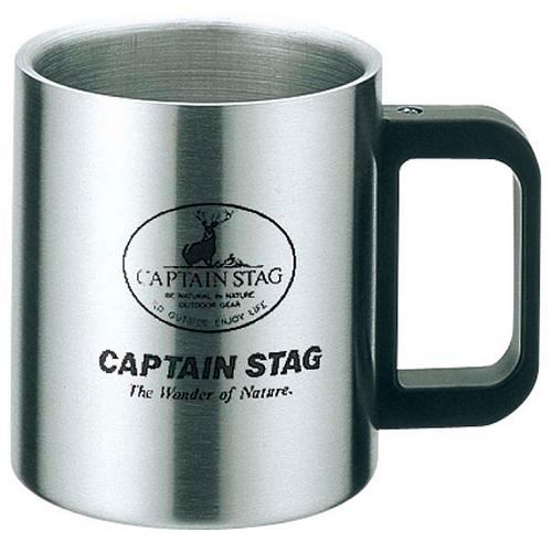 CAPTAIN STAG M-7327 キャプテンスタッグ フリーダム ダブルステンマグカップ420mL