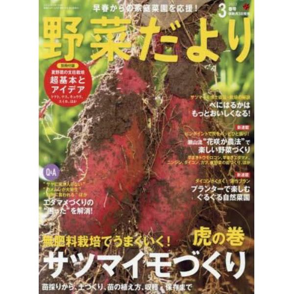 野菜だより　２０２２年３月号