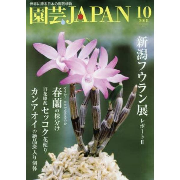 園芸Ｊａｐａｎ　２０１８年１０月号