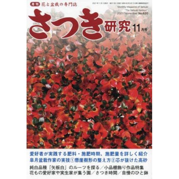 さつき研究　２０２１年１１月号