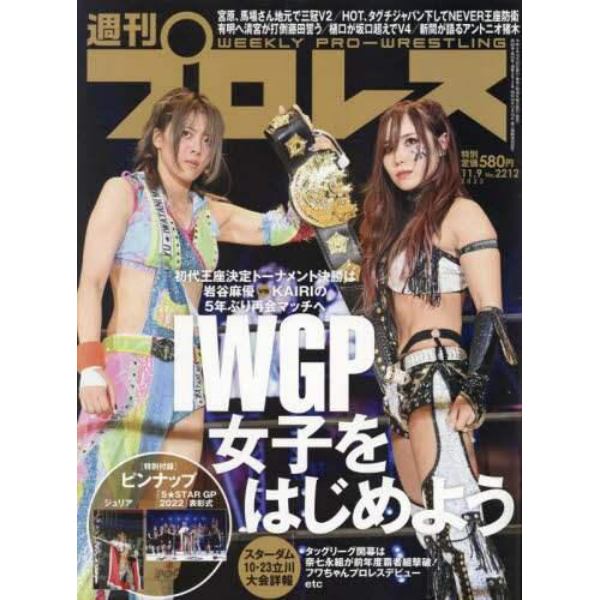 週刊プロレス　２０２２年１１月９日号