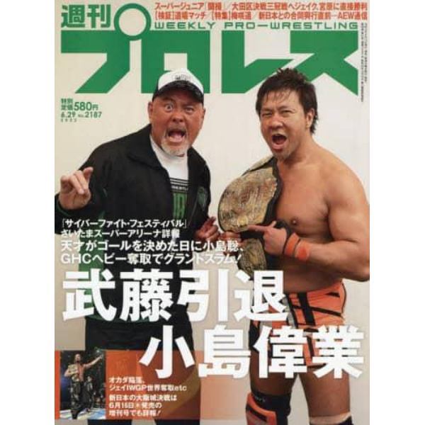 週刊プロレス　２０２２年６月２９日号